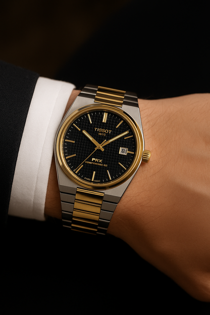 Tissot PRX Powermatic 80 – Two Tone Luxury Men’s Watch