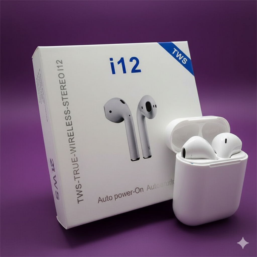 i12 Airbuds – Compact Design, Powerful Performance