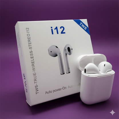 i12 Airbuds – Compact Design, Powerful Performance