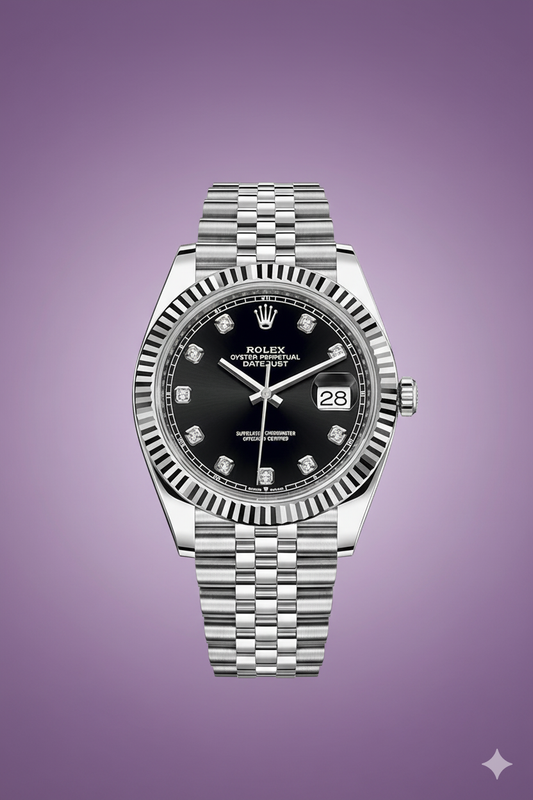 Rolex Royale Black Dial Luxury Watch
