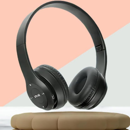 P47 Bluetooth Headset – Foldable Design & Noise Isolation